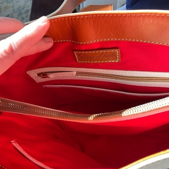 Dooney & Bourke Leather Shoulder Bag w Wristlet NWOT - Picture 6 of 16